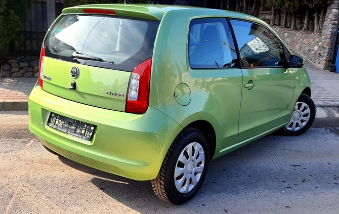 Skoda Citigo cena 18900 przebieg: 184000, rok produkcji 2012 z Mrągowo małe 781